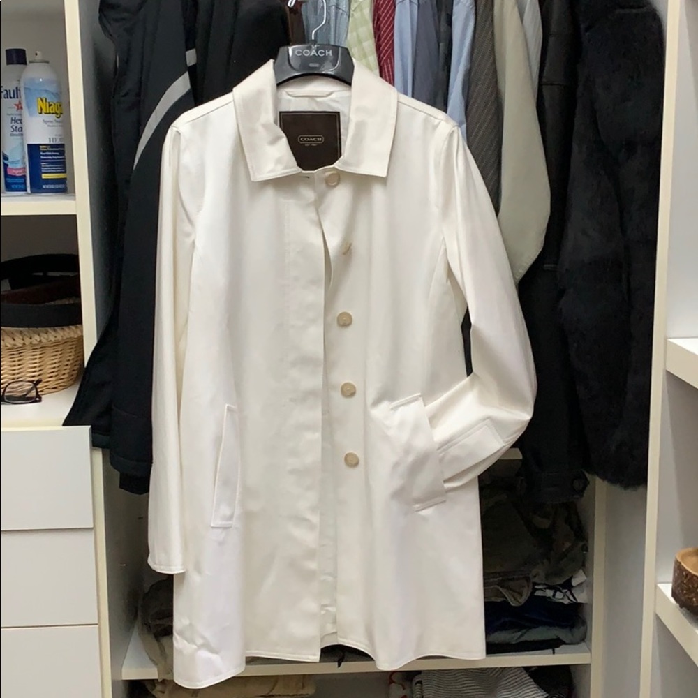 Coach mid length coat